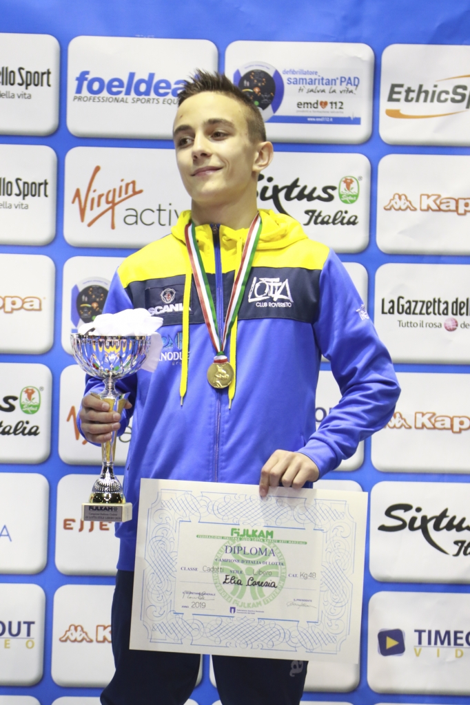 48kg cadetti caresia