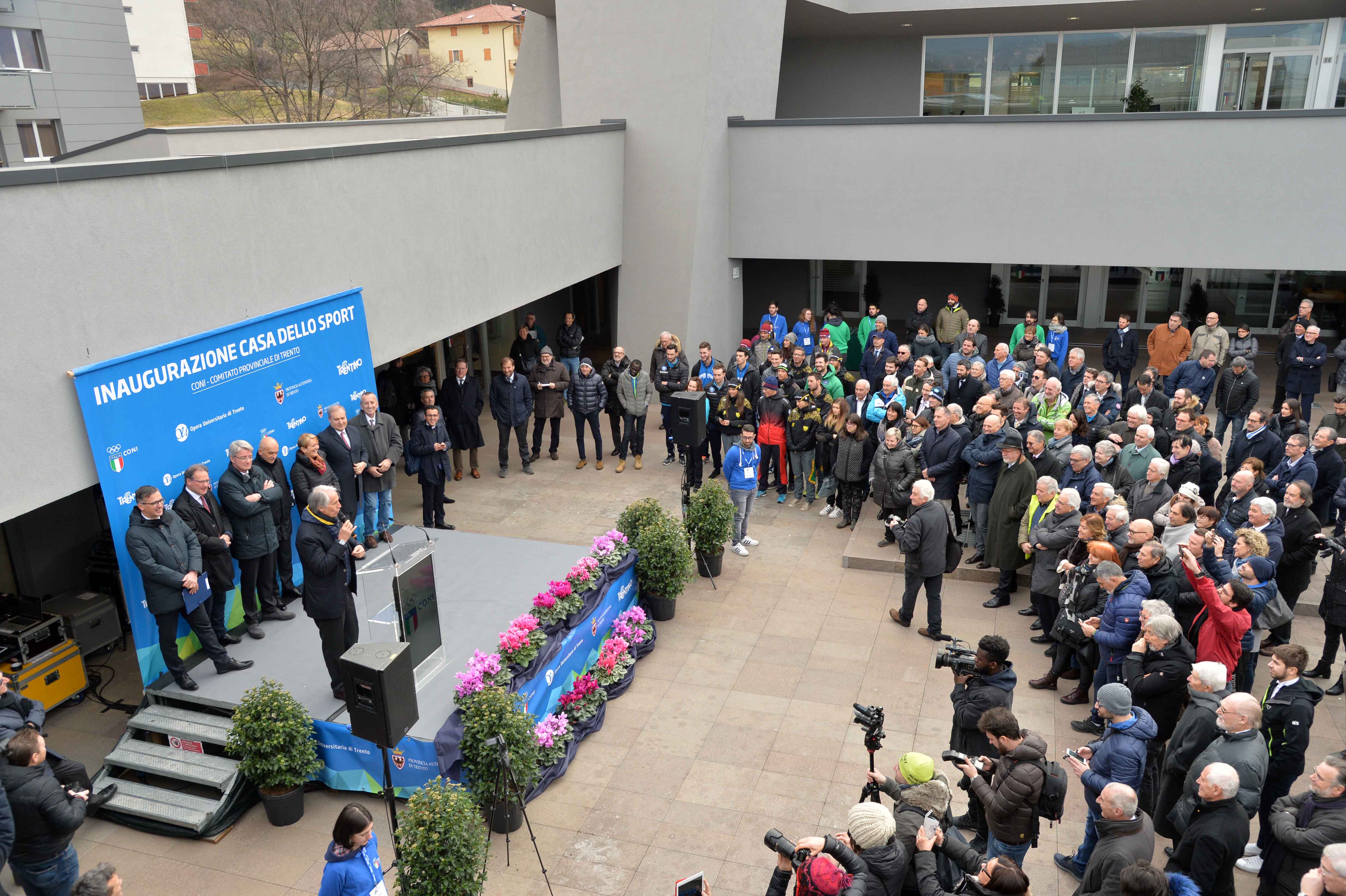 INAUGURAZIONE CONI TRENTO foto MOSNA 8094